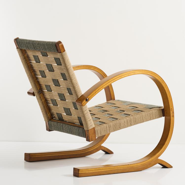 Bild 23 zu Objekt, Zwei Armlehnsessel, zwei Ottomane, 1930er Jahre, Italien, 167A 1