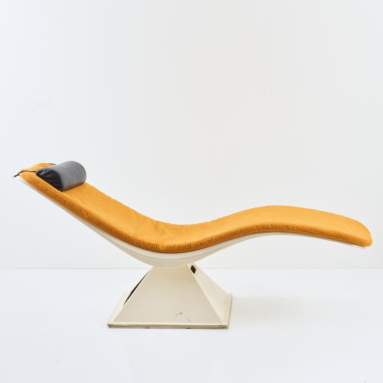 Bild 4 zu Objekt, Liegestuhl, um 1970, Charles Zublena, Plastique de Bourgogne (zugeschrieben/attr.), 167B 556