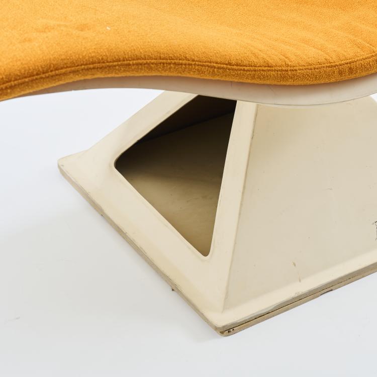Bild 5 zu Objekt, Liegestuhl, um 1970, Charles Zublena, Plastique de Bourgogne (zugeschrieben/attr.), 167B 556