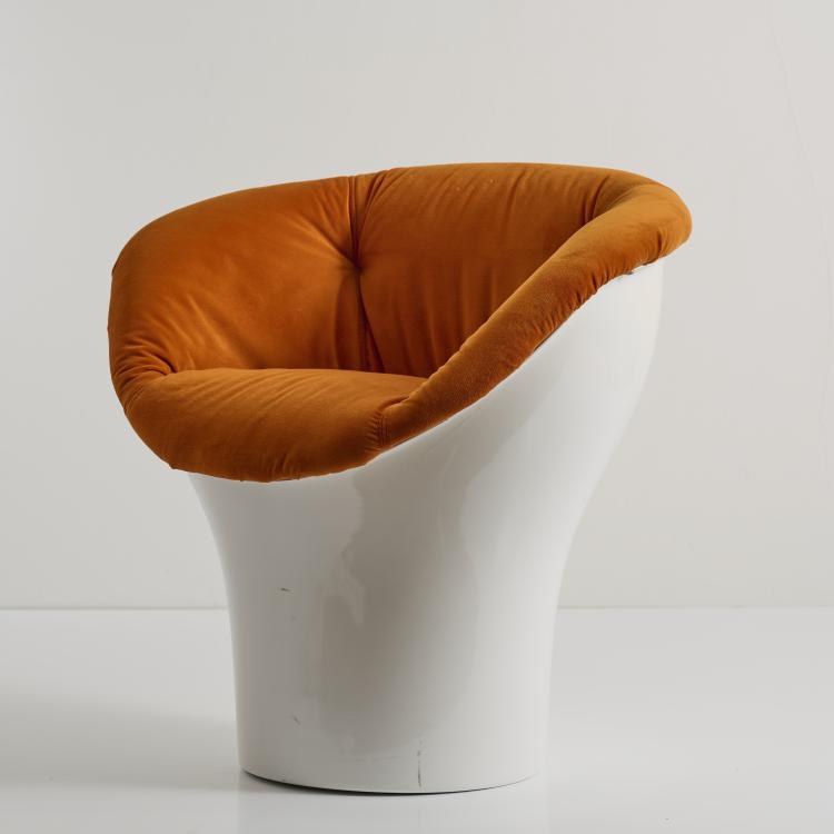 Hauptbild zu Objekt, Armchair, c. 1965, Gastone Rinaldi, Rima, Padua, 167A 223