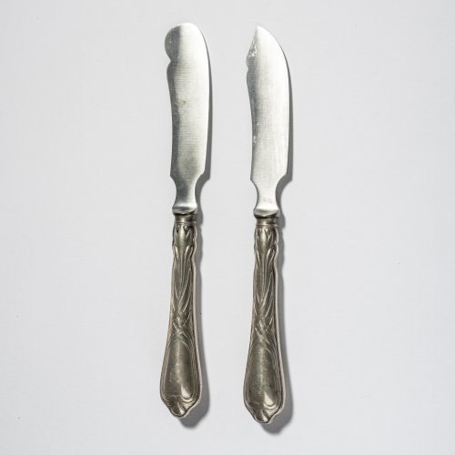 Set of two serving knives 'Herbstzeitlose', 1902