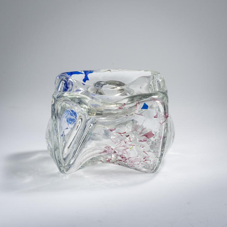 Bild 2 zu Objekt, Skulpturale Vase, 1984, Fulvio Bianconi, Glasi Hergiswil, 167C 735