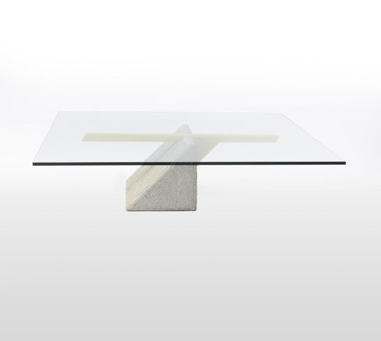 Hauptbild zu Objekt, Coffee table, 1970s, Giovanni Offredi, Saporiti, Mailand, 167A 288