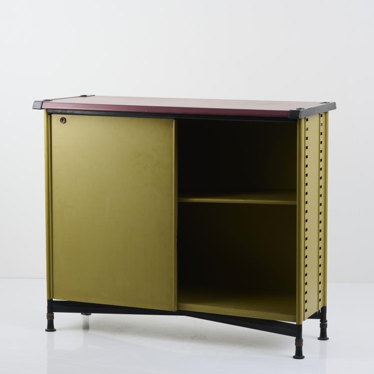 Bild 2 zu Objekt, Aktenschrank 'Spazio', 1958, Studio B.B.P.R.,Gian Luigi Banfi,Ludovico Barbiano di Belgiojoso,Enrico Peressutti,Ernesto Nathan Rogers, Olivetti, Mailand, 167A 80