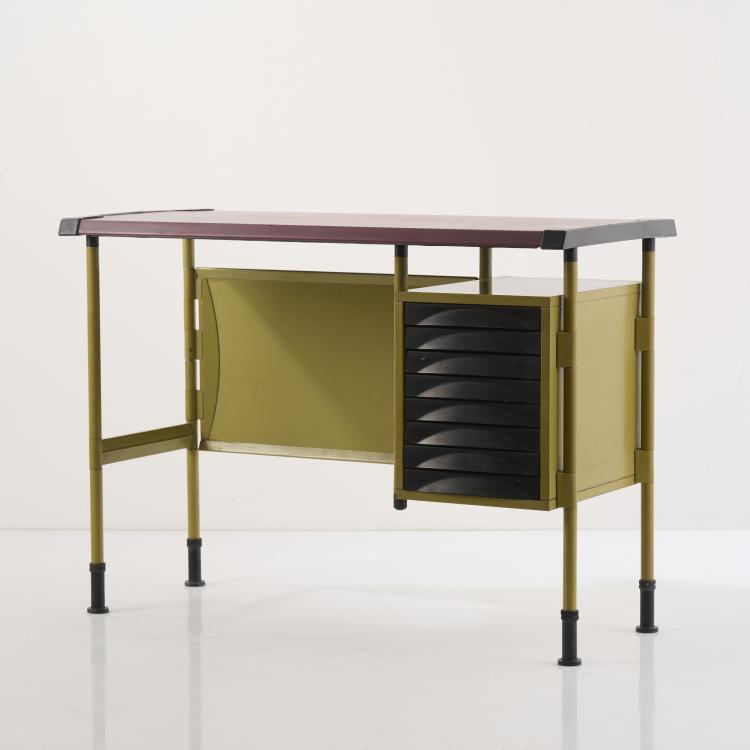Bild 1 zu Objekt, Schreibmaschinentisch 'Spazio', 1959, Studio B.B.P.R., Olivetti, Ivrea, 167A 79