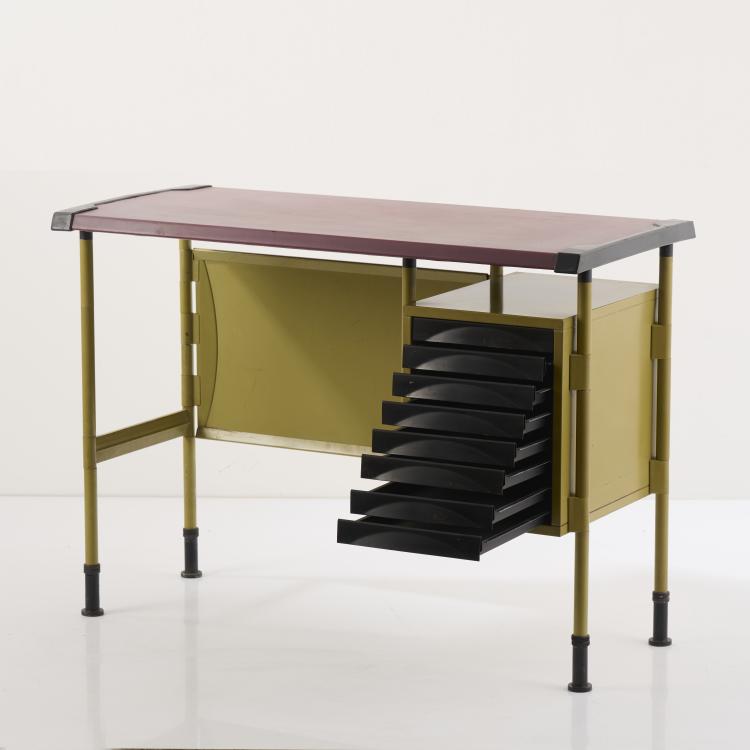Bild 2 zu Objekt, Schreibmaschinentisch 'Spazio', 1959, Studio B.B.P.R., Olivetti, Ivrea, 167A 79