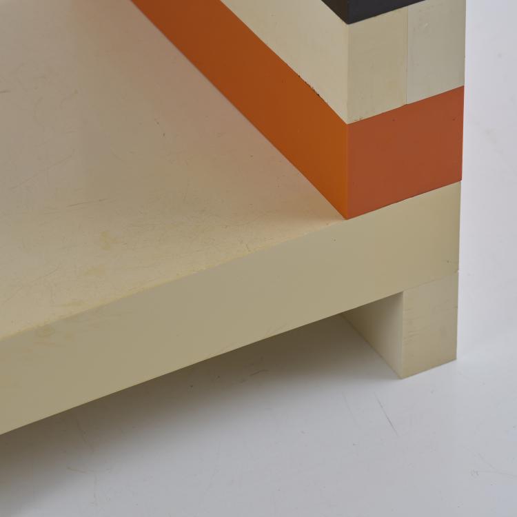 Bild 1 zu Objekt, Drei Regale aus dem modularen Regalsystem 'Brick', um 1970, Jonathan De Pas,Donato D'Urbino,Paolo Lomazzi, Collezione Longato, Padua, 167A 216