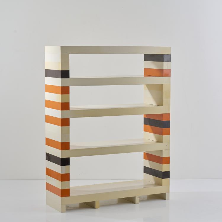 Bild 4 zu Objekt, Drei Regale aus dem modularen Regalsystem 'Brick', um 1970, Jonathan De Pas,Donato D'Urbino,Paolo Lomazzi, Collezione Longato, Padua, 167A 216