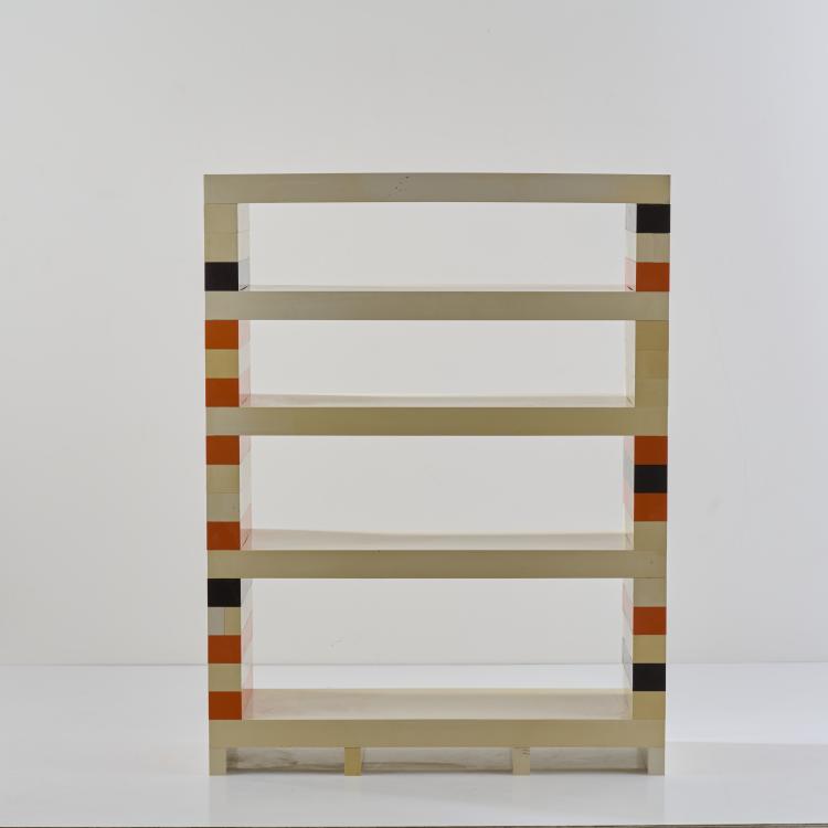 Bild 6 zu Objekt, Drei Regale aus dem modularen Regalsystem 'Brick', um 1970, Jonathan De Pas,Donato D'Urbino,Paolo Lomazzi, Collezione Longato, Padua, 167A 216