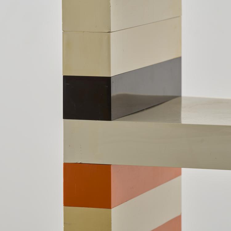 Bild 7 zu Objekt, Drei Regale aus dem modularen Regalsystem 'Brick', um 1970, Jonathan De Pas,Donato D'Urbino,Paolo Lomazzi, Collezione Longato, Padua, 167A 216