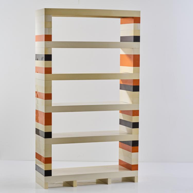 Bild 10 zu Objekt, Drei Regale aus dem modularen Regalsystem 'Brick', um 1970, Jonathan De Pas,Donato D'Urbino,Paolo Lomazzi, Collezione Longato, Padua, 167A 216