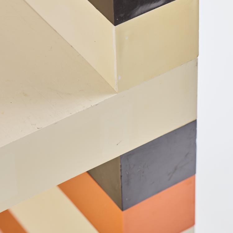 Bild 13 zu Objekt, Drei Regale aus dem modularen Regalsystem 'Brick', um 1970, Jonathan De Pas,Donato D'Urbino,Paolo Lomazzi, Collezione Longato, Padua, 167A 216