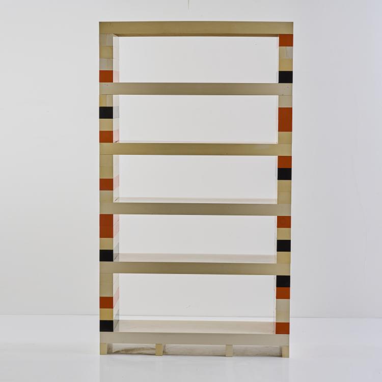 Bild 15 zu Objekt, Drei Regale aus dem modularen Regalsystem 'Brick', um 1970, Jonathan De Pas,Donato D'Urbino,Paolo Lomazzi, Collezione Longato, Padua, 167A 216