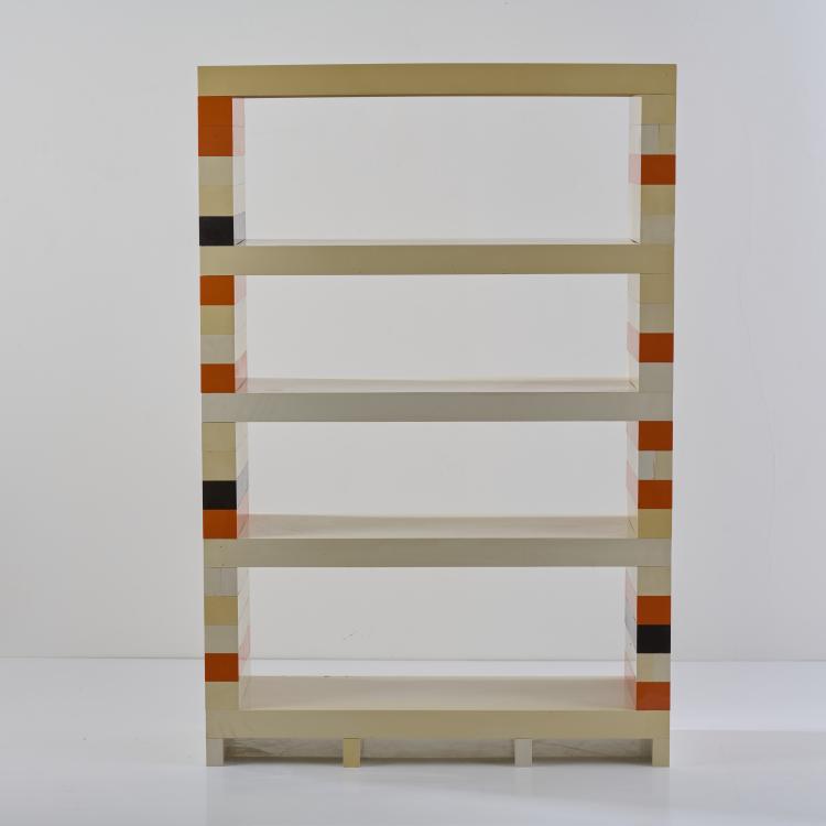 Bild 16 zu Objekt, Drei Regale aus dem modularen Regalsystem 'Brick', um 1970, Jonathan De Pas,Donato D'Urbino,Paolo Lomazzi, Collezione Longato, Padua, 167A 216