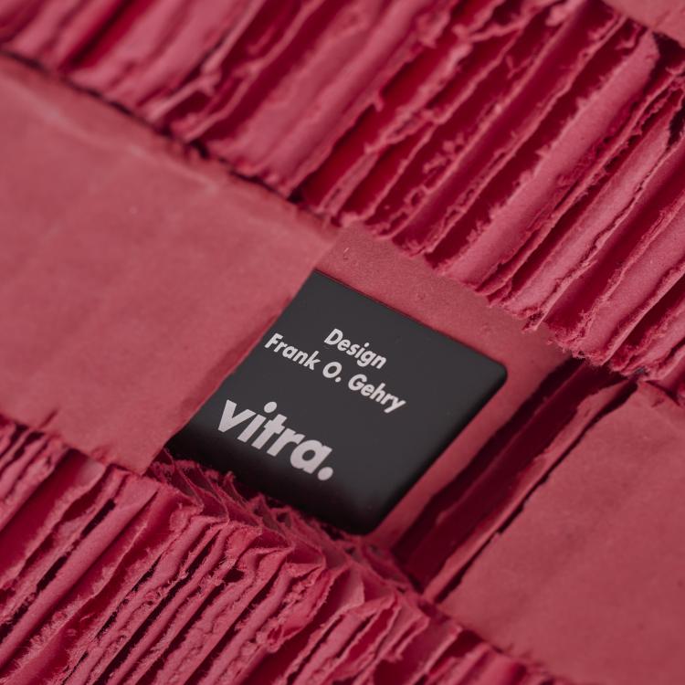 Bild 8 zu Objekt, 'Red Beaver' armchair with ottoman, 1980, Frank O. Gehry, Vitra Design, Weil am Rhein, 167B 573
