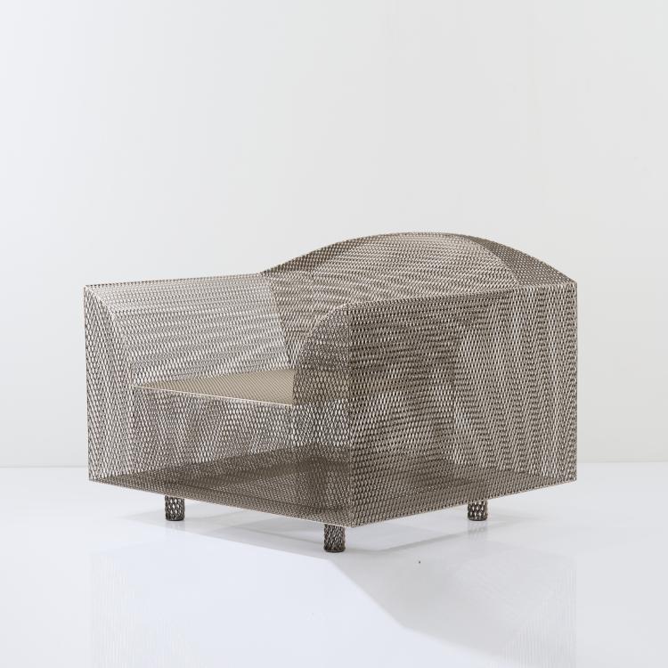 Bild 4 zu Objekt, 'How High The Moon' easy chair, 1986, Shiro Kuramata, Vitra Design, Weil am Rhein, 167B 574