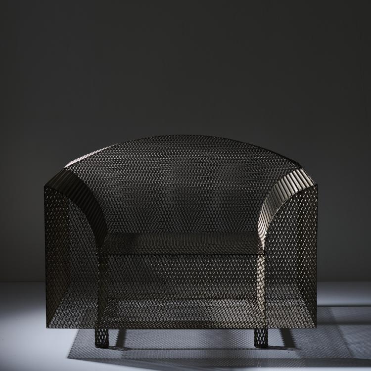 Bild 6 zu Objekt, 'How High The Moon' easy chair, 1986, Shiro Kuramata, Vitra Design, Weil am Rhein, 167B 574