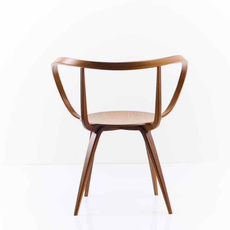 Bild 5 zu Objekt, Armlehnstuhl 'Pretzel chair', 1952, George Nelson, Vitra Design, Weil am Rhein, 167B 470