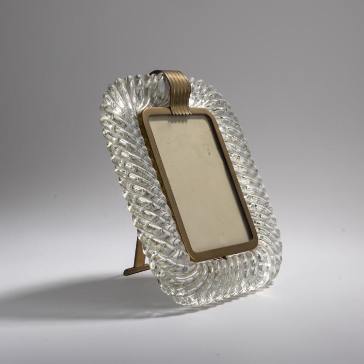Hauptbild zu Objekt, Picture Frame, c. 1950, Barovier & Toso, Murano, 167A 119