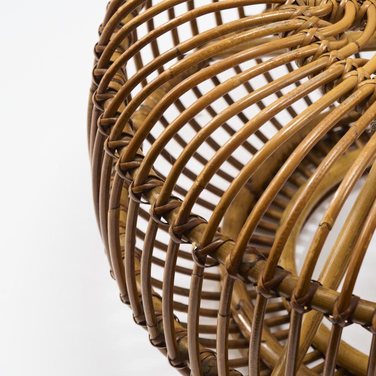 Bild 3 zu Objekt, Hocker, 1950er Jahre, Franco Albini (zugeschrieben), Bonacina, Vittorio, Como (zugeschrieben/attributed), 167A 26