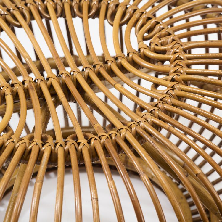 Bild 4 zu Objekt, Hocker, 1950er Jahre, Franco Albini (zugeschrieben), Bonacina, Vittorio, Como (zugeschrieben/attributed), 167A 26