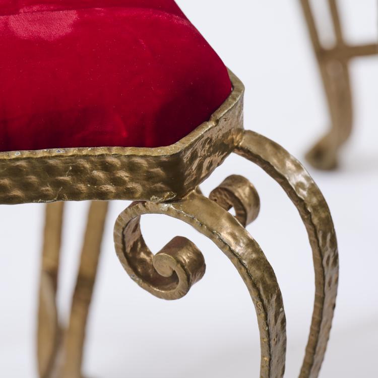 Bild 4 zu Objekt, Zwei Hocker, 1950er Jahre, Pier Luigi Colli (zugeschrieben), Colli, Turin (zugeschrieben/attributed), 167A 72