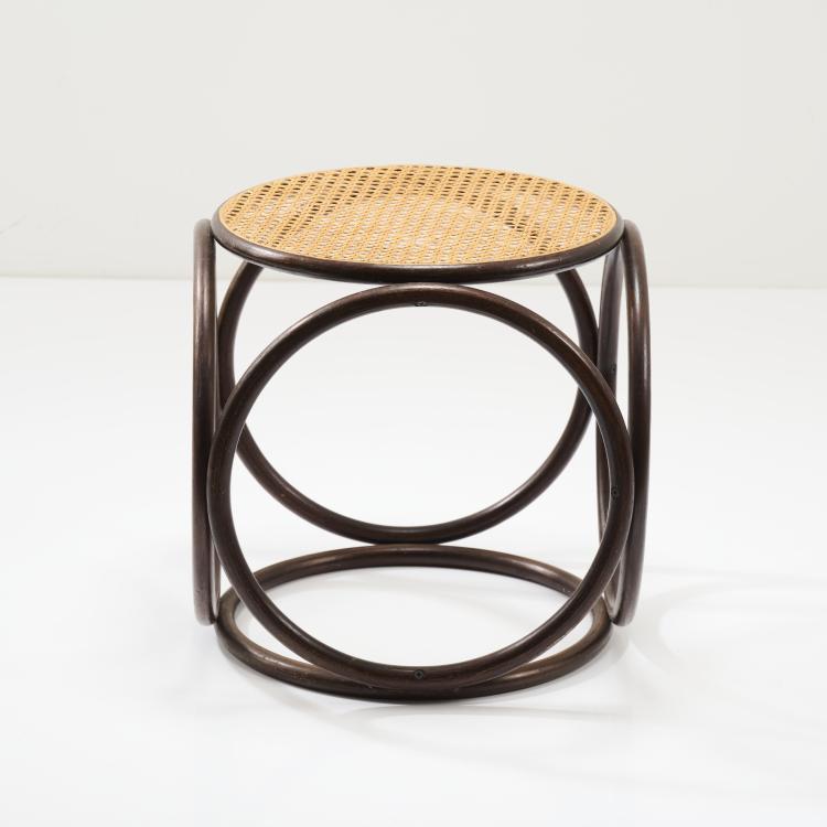 Bild 1 zu Objekt, Hocker, um 1899, Thonet, Frankenberg (zugeschrieben/attributed), 167B 327