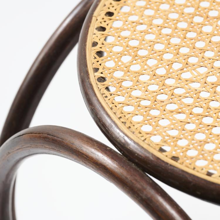 Bild 4 zu Objekt, Hocker, um 1899, Thonet, Frankenberg (zugeschrieben/attributed), 167B 327