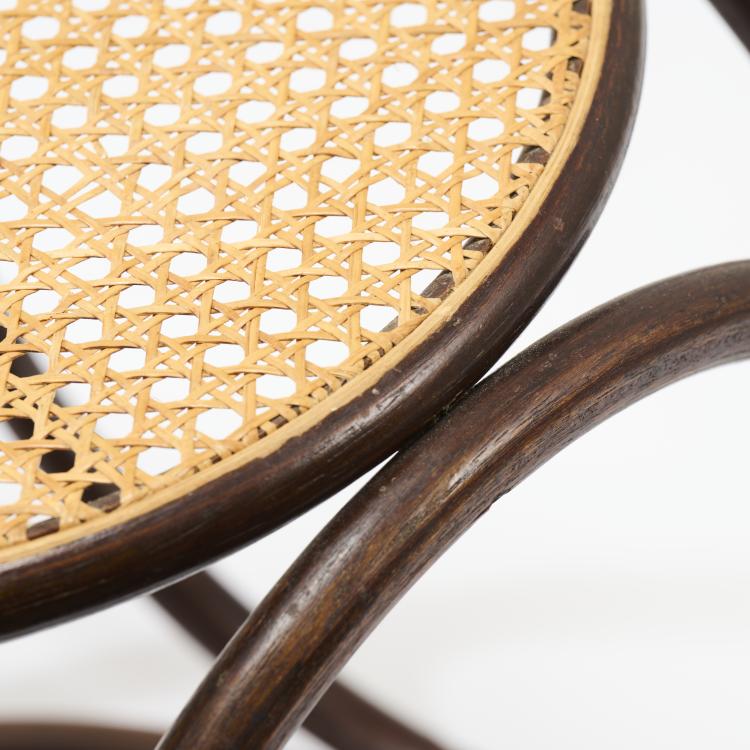 Bild 6 zu Objekt, Hocker, um 1899, Thonet, Frankenberg (zugeschrieben/attributed), 167B 327