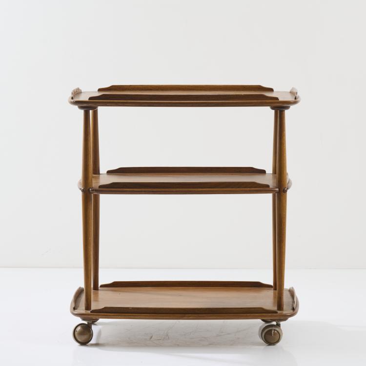 Bild 1 zu Objekt, Servierwagen, 1950er Jahre, Ercol Furniture Industries, High Wycomb, 167B 479