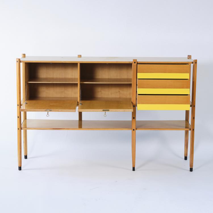 Bild 3 zu Objekt, Sideboard with shelf, c. 1957, Roberto Aloi, Aloi, Roberto, Manufaktur, Italien, 167A 63