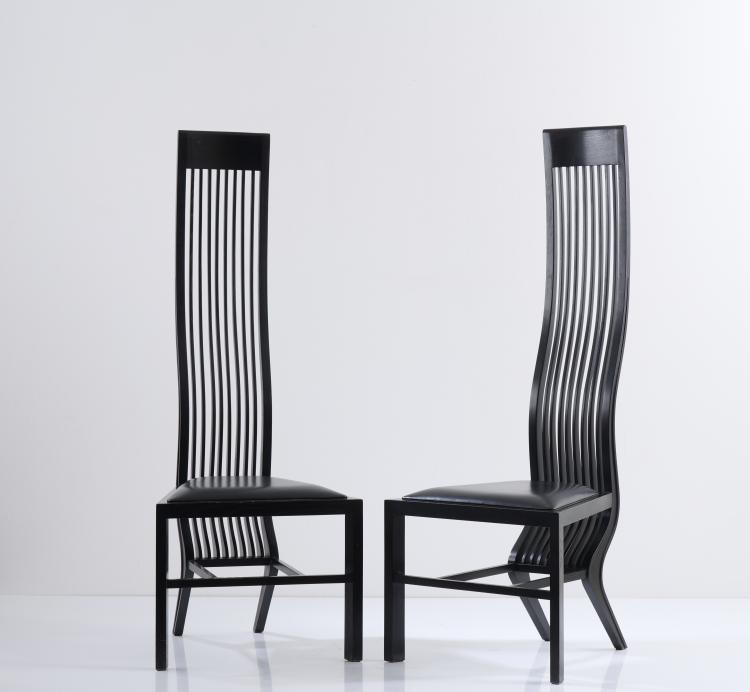 Bild 3 zu Objekt, Two 'Monroe' chairs, c. 1982, Arata Isozaki, ICF, Mailand f&uuml;r design Seating, Japan, 167B 576