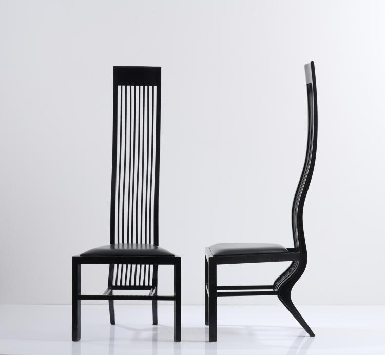 Bild 4 zu Objekt, Two 'Monroe' chairs, c. 1982, Arata Isozaki, ICF, Mailand f&uuml;r design Seating, Japan, 167B 576