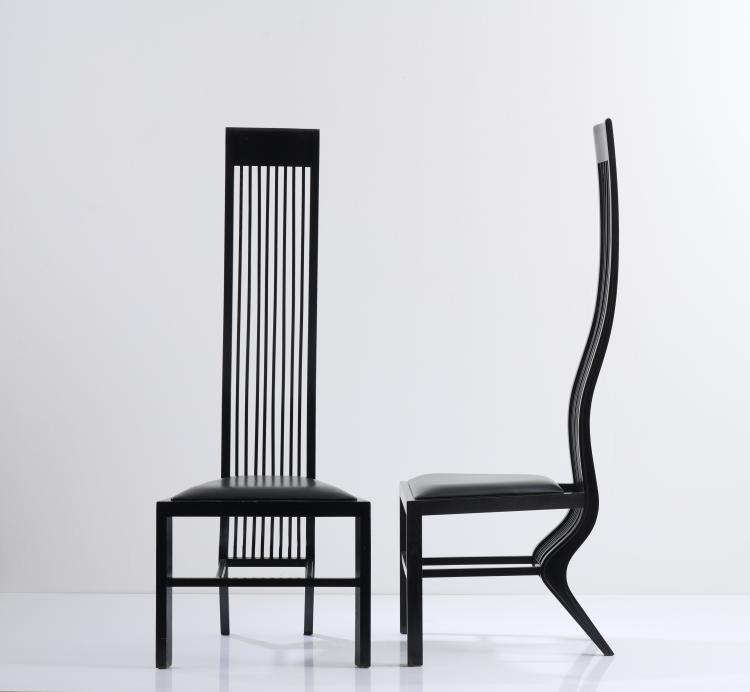 Bild 5 zu Objekt, Two 'Monroe' chairs, c. 1982, Arata Isozaki, ICF, Mailand f&uuml;r design Seating, Japan, 167B 576