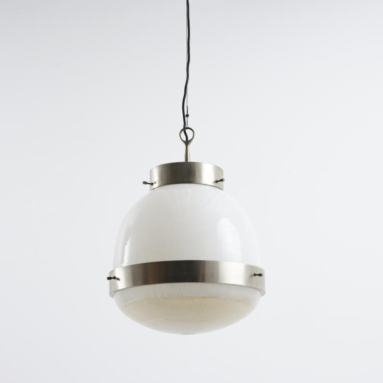 Hauptbild zu Objekt, 'Delta' ceiling light, c. 1960, Sergio Mazza, Artemide, Mailand, 167A 159