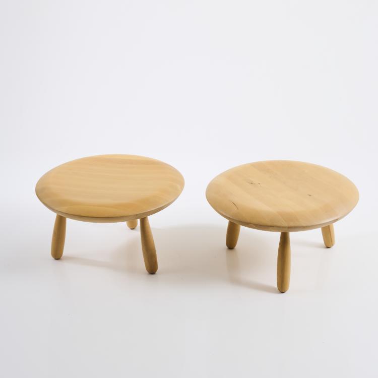 Bild 1 zu Objekt, Two 'Karljohan' side tables from the 'PS' series, 1999, Christian Haller&ouml;d, IKEA, &Auml;lmhult, 169C 772