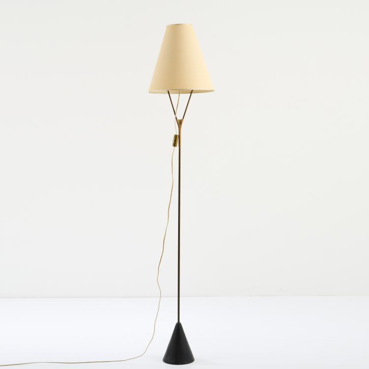 Bild 1 zu Objekt, 'Umkehrlampe' floor lamp, 1951/52, Carl Aub&ouml;ck, Aub&ouml;ck, Wien, 170B 361