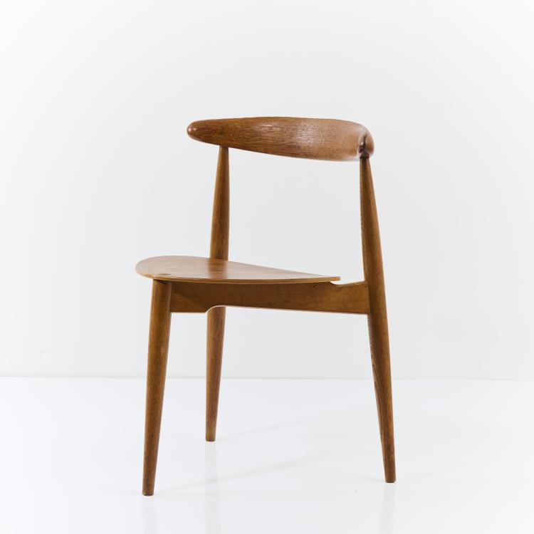 Bild 3 zu Objekt, Six 'FH 4103' chairs, 1952, Hans J. Wegner, Fritz Hansen, Aller&ouml;d, 167B 463