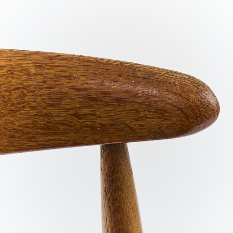 Bild 8 zu Objekt, Six 'FH 4103' chairs, 1952, Hans J. Wegner, Fritz Hansen, Aller&ouml;d, 167B 463