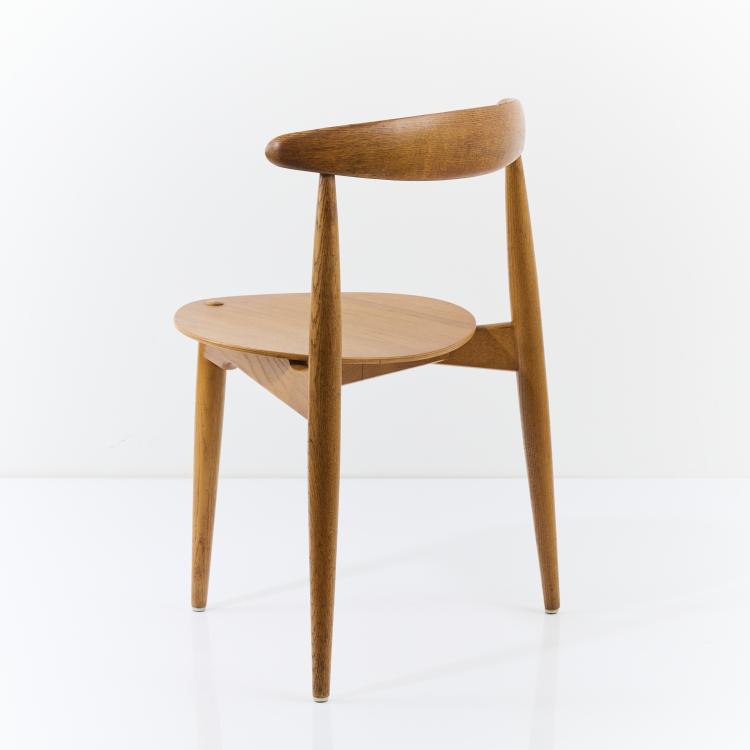 Bild 7 zu Objekt, Four 'FH 4103' chairs, 1952, Hans J. Wegner, Fritz Hansen, Aller&ouml;d/, 167B 464