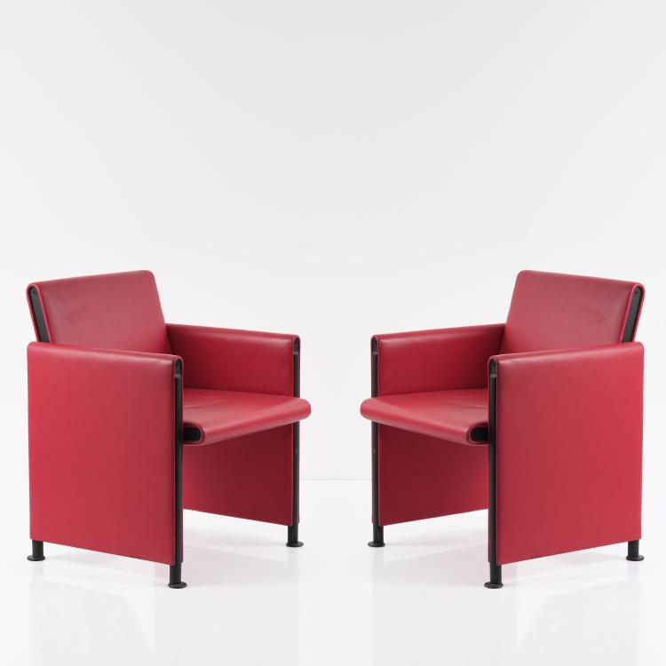Bild 1 zu Objekt, Two 'Giulietta' armchairs, 1988, Afra Scarpa,Tobia Scarpa, Meritalia, Mariano Comense, 167A 309