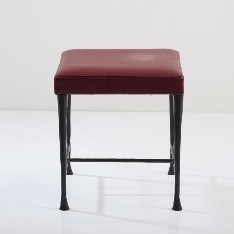 Bild 1 zu Objekt, Hocker 'Sud', um 1993, Eric Schmitt,Christian Liaigre, Schmitt, Eric, Paris (zugeschrieben/attr.), 167B 596