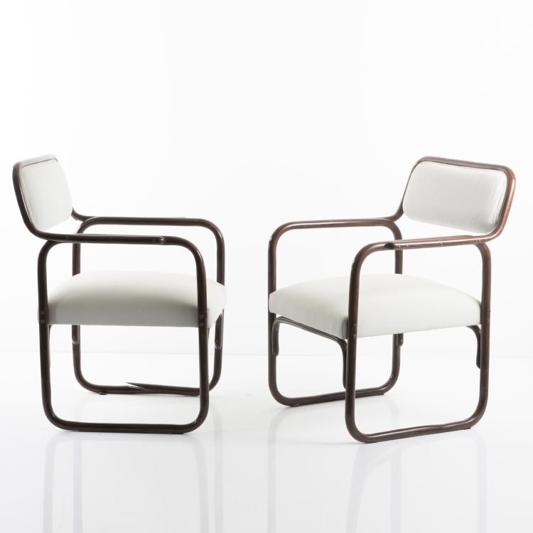 Hauptbild zu Objekt, Two 'A 60 F' armchairs, c. 1930, Thonet Mundus, 167B 343