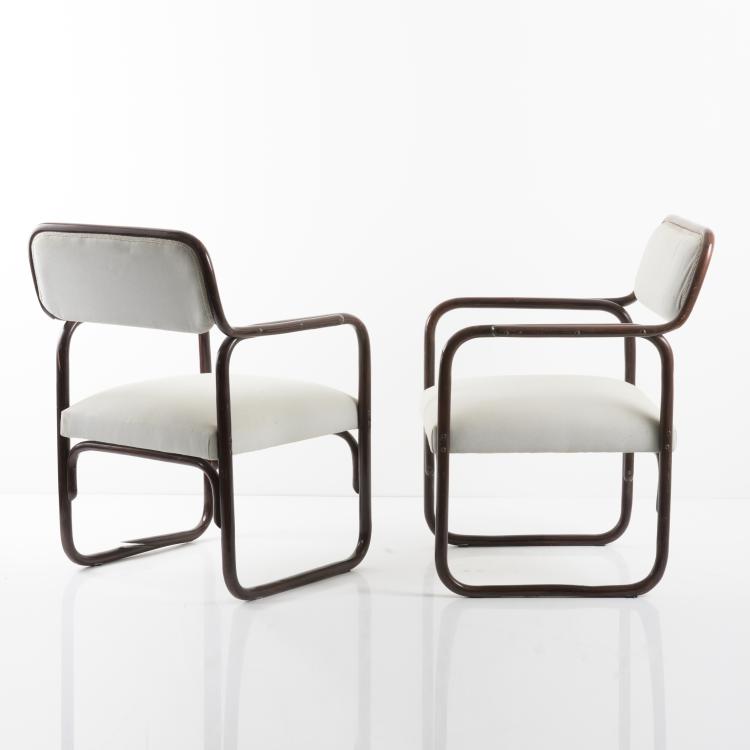 Bild 2 zu Objekt, Two 'A 60 F' armchairs, c. 1930, Thonet Mundus, 167B 343