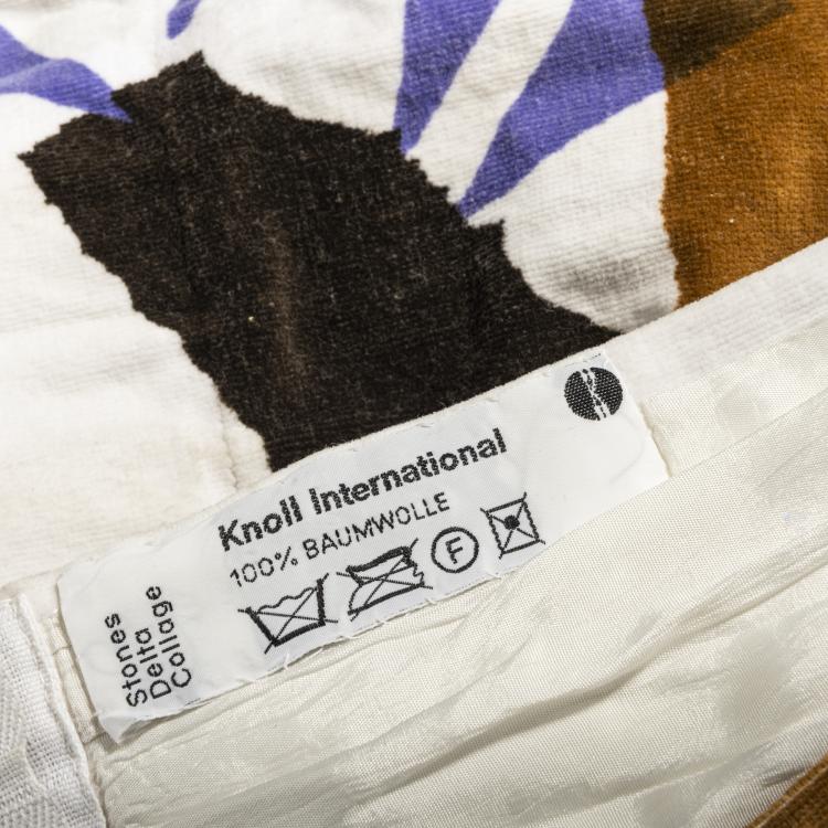 Bild 3 zu Objekt, Drei Gardinenbahnen 'Collage', 1967, Wolf Bauer, Knoll International, New York, 167B 453