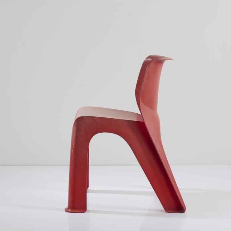 Bild 1 zu Objekt, Stapelstuhl, um 1967, BASF, Ludwigshafen, 167B 546