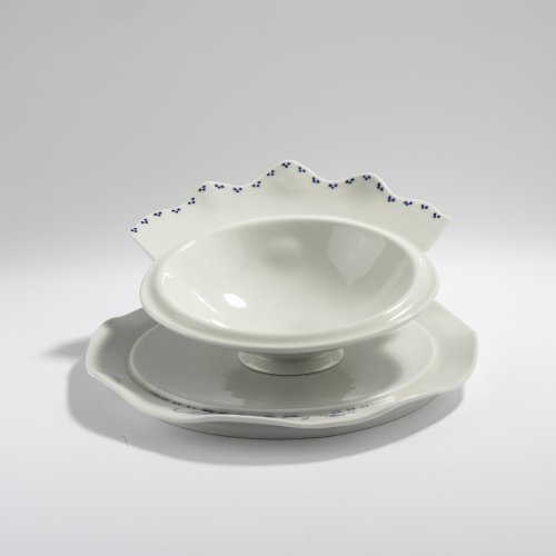 'Albertine' bowl and plate, 1989