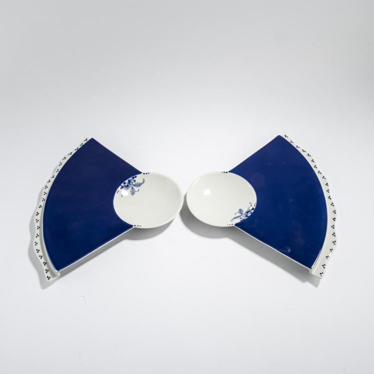 Bild 12 zu Objekt, Acht Teile aus dem Service 'Albertine', 1989, Bořek &Scaron;&iacute;pek, Driade, Caorso; Koninklijke Porceleyne Fles, Delft, 169A 49