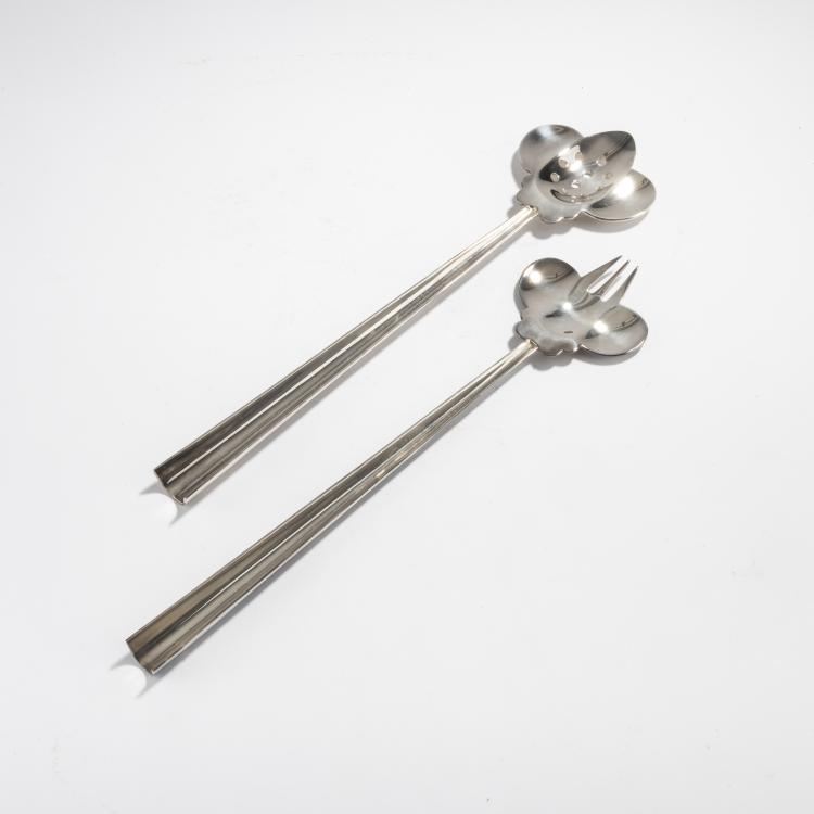 Hauptbild zu Objekt, Salatbesteck 'Aricia', 1991/92, Bořek &Scaron;&iacute;pek, Driade, Caorso, 169A 62