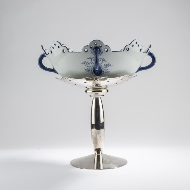 Bild 2 zu Objekt, 'Odette' fruit bowl, 1988/89, Bořek &Scaron;&iacute;pek, Driade, Caorso; Koninklijke Porceleyne Fles, Delft, 169A 51